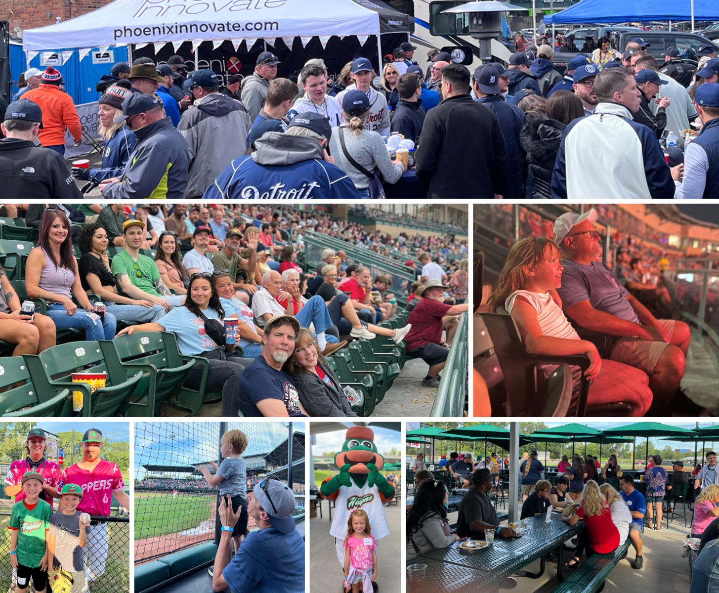Popular outings include the Tigers Opening Day Tailgate for our clients and annual baseball outings for our associates in Troy, Michigan and Anderson, Indiana. 
