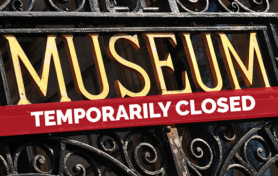 What do you do about the members when the museum is closed?
